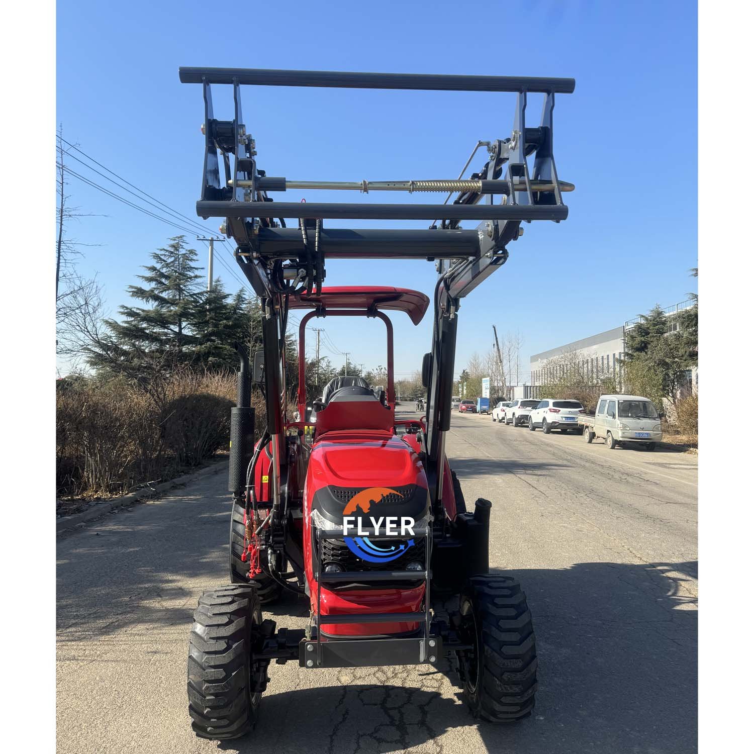 Agricultural Machinery 50HO Small Mini Tractor with Front End Loader for Farm Use