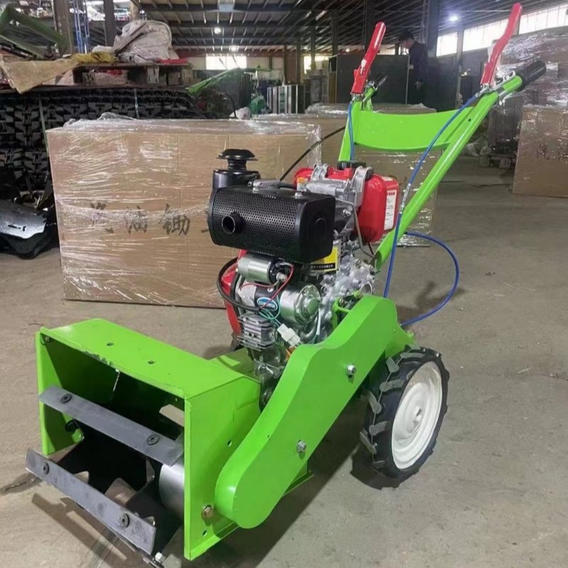 Commercial Gasoline Engine Weeder 2 Wheel Self -propelled Working Garden Use