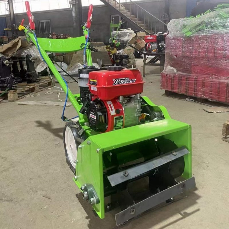 Commercial Gasoline Engine Weeder 2 Wheel Self -propelled Working Garden Use