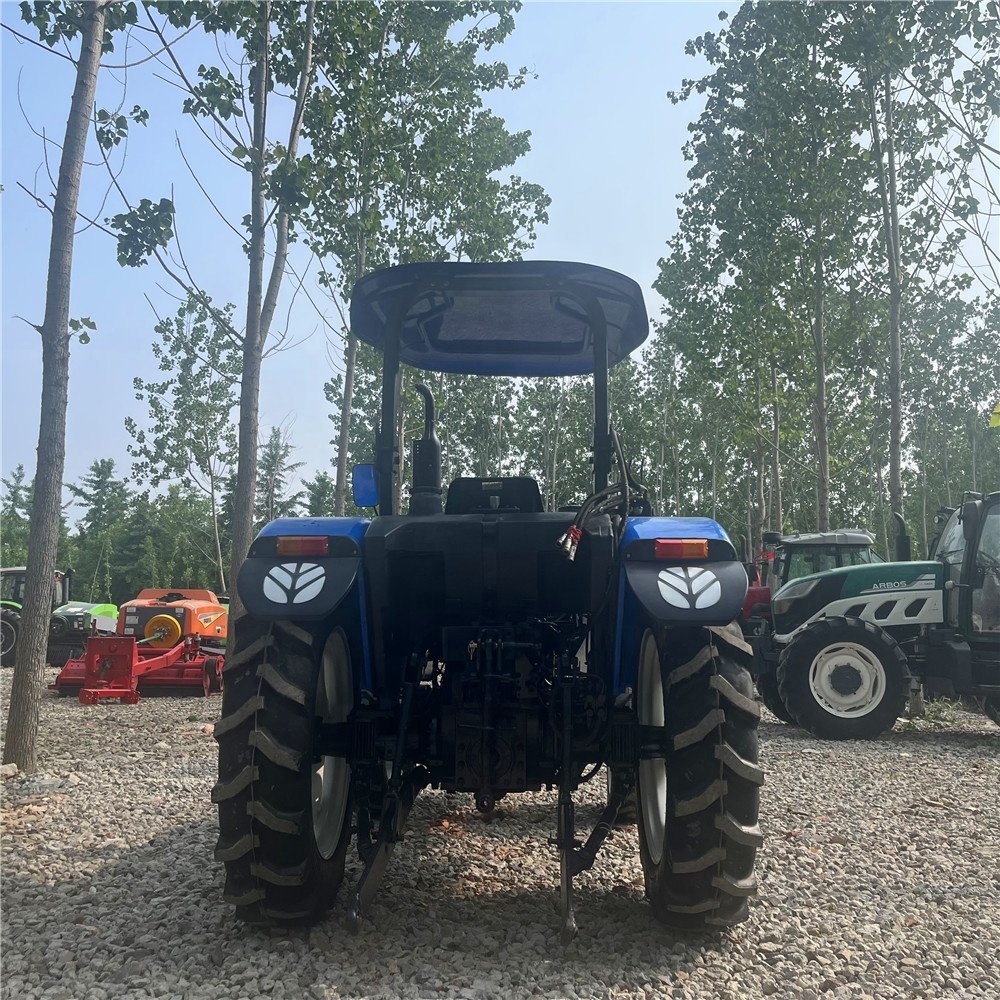Cheap Tractors 80hp 4x4wd Farming Tractor Trucks Used Tractor for Agriculture with Cab Mini Trailer