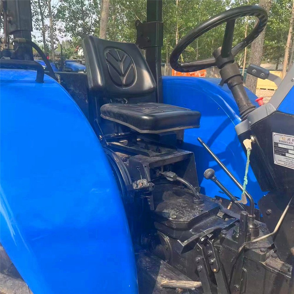 Cheap Tractors 80hp 4x4wd Farming Tractor Trucks Used Tractor for Agriculture with Cab Mini Trailer