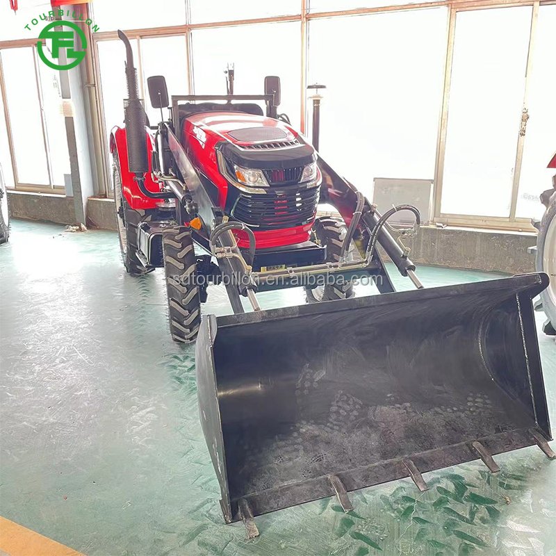 Multifunctional 4x4 Wheel 4wd 40hp 50hp 60hp 70hp 90hp 100hp Tractor Front Loader Farm Garden Tractor