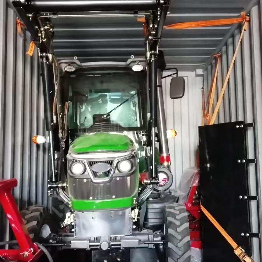 Multifunctional Mini Diesel Wheel Tractor with 4WD New Tractor Mower 4x4 Drive Type Diesel Engine New Condition
