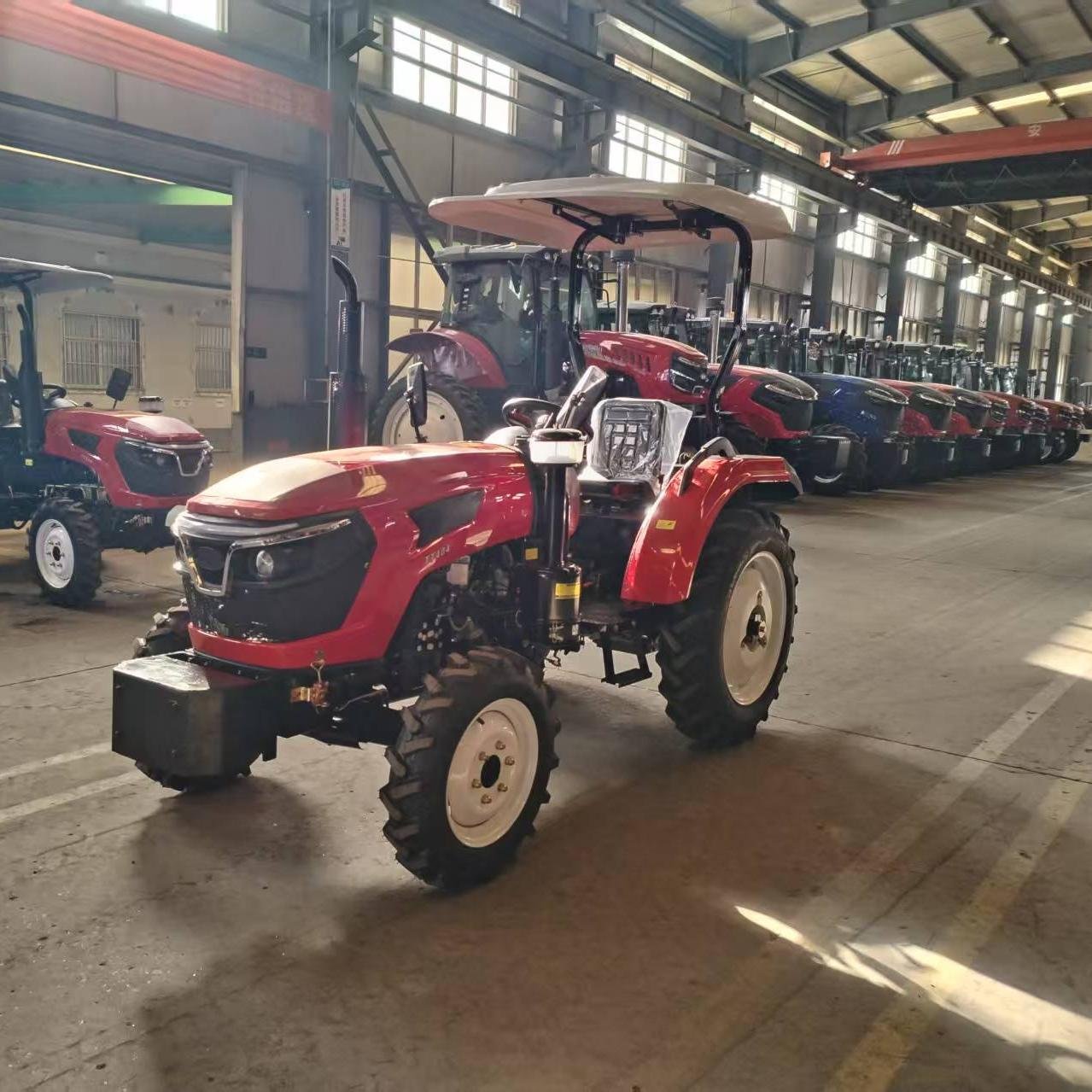 Multifunctional Mini Diesel Wheel Tractor with 4WD New Tractor Mower 4x4 Drive Type Diesel Engine New Condition