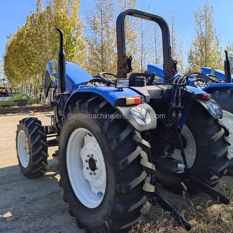 Good Quality Condition Used Tractor 80HP SNH804 Agriculture Machinery Without Cab