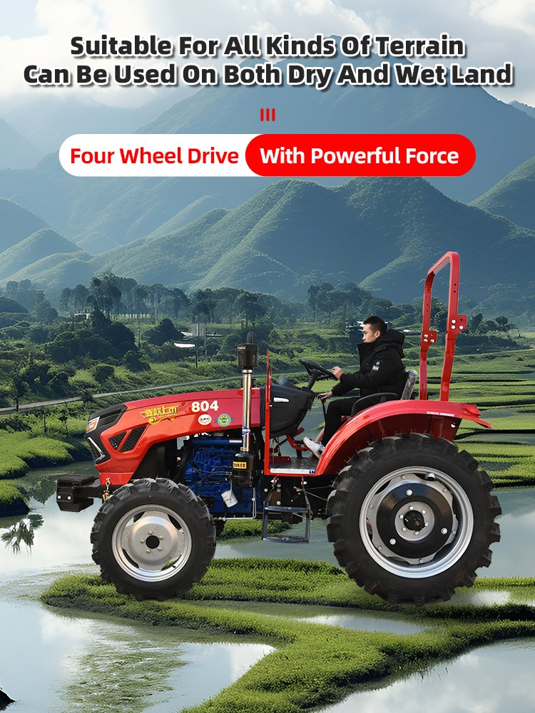 1004 Mini Tractor Walking Farm Tractor Agriculture Tractor Price