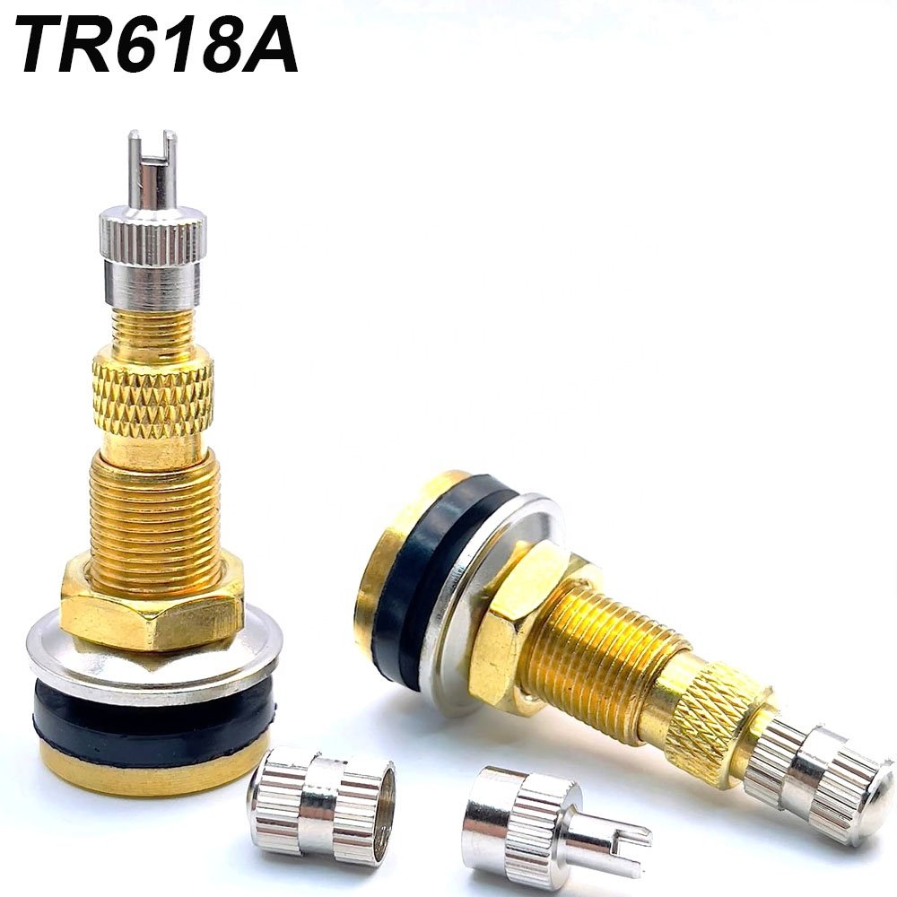 TR618A air Liquid Fast Flow Valve Stem for Tractors, Graders, Loaders, Industrial Agricultural Tubeless Tyre Tire Valves