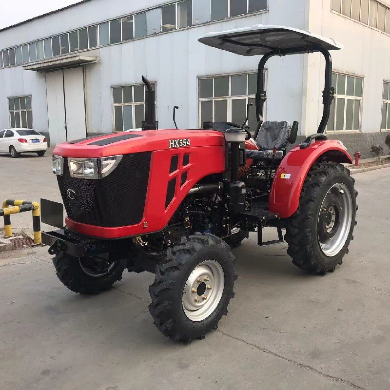 60hp 4x4 Tractors for Agriculture Traktor diesel Engine Trator Agricola Huaxia Trator