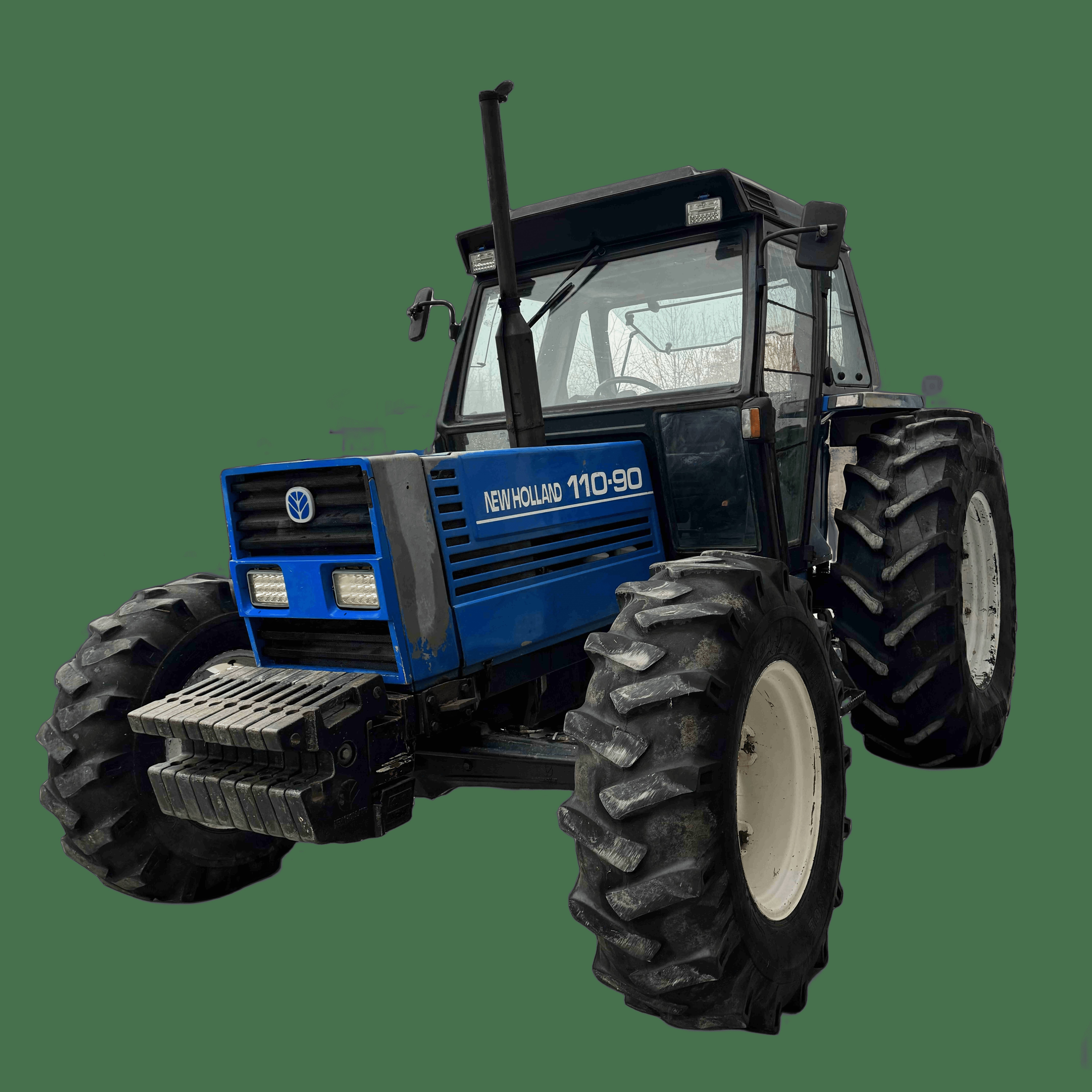 Low Price Used Fiat New Holland Agricultural Tractor Model 110-90 140-90 for Sale Tractor Usado