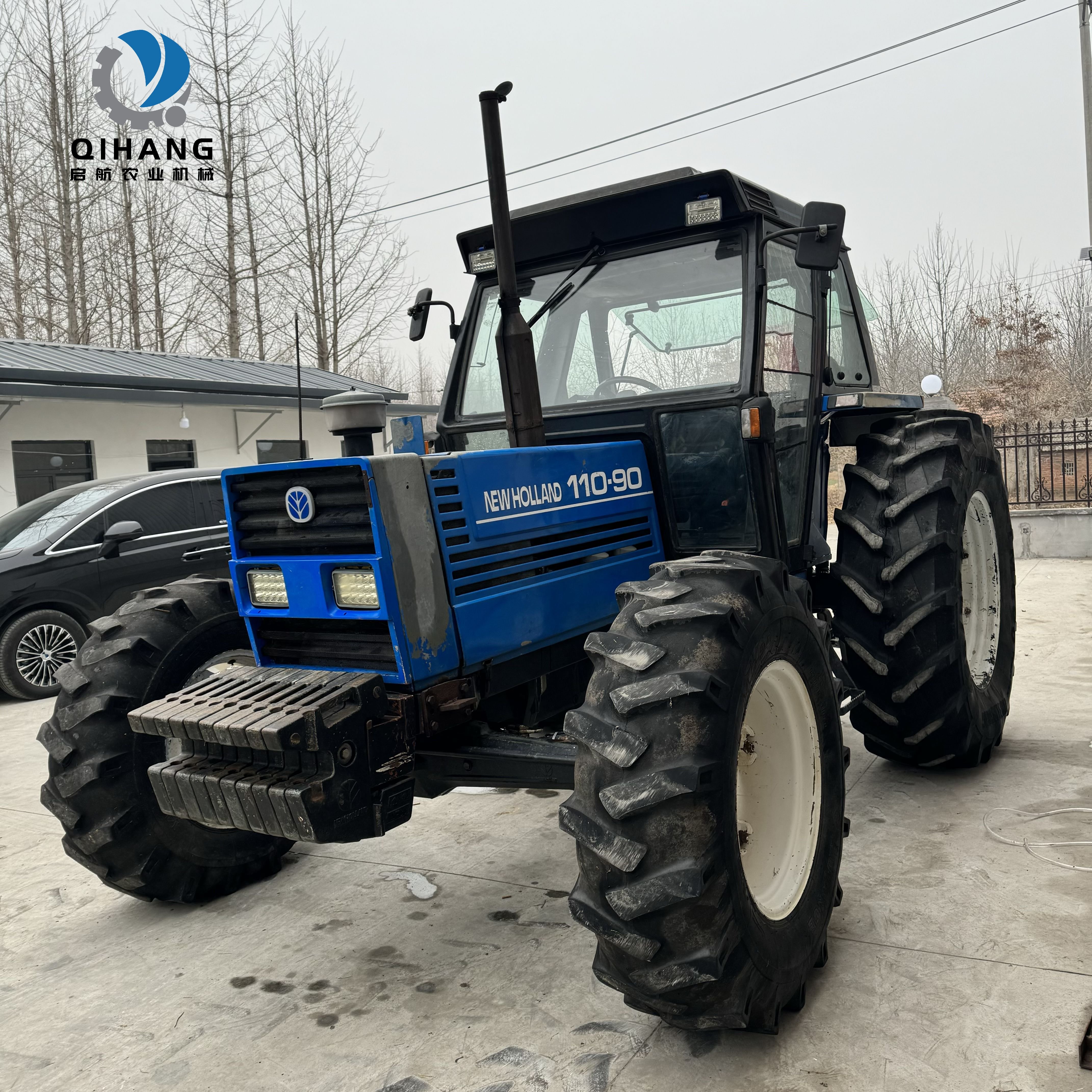 Low Price Used Fiat New Holland Agricultural Tractor Model 110-90 140-90 for Sale Tractor Usado