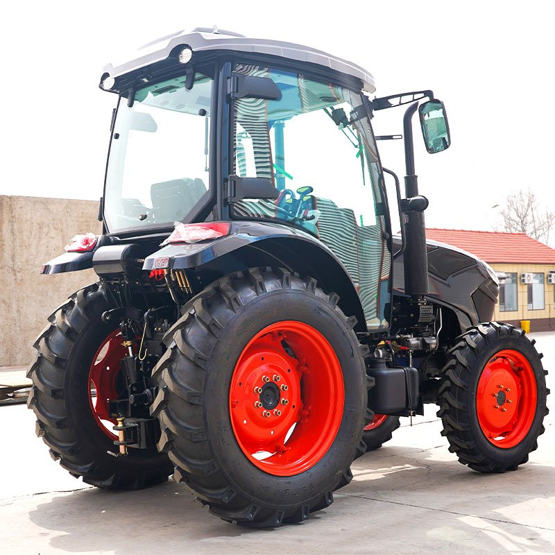 Cheapest Four-Wheel Tractor High Horsepower Agricultural 50-180 Horsepower Wheeled Deep Plow Multi Purpose Farm Tractors