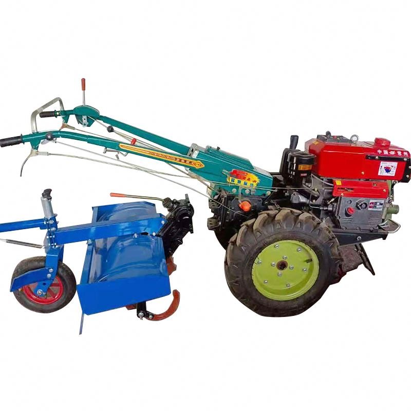 15 HP Tractor Power Tiller Walking Tractor Powertiller Two Wheel Farm Walk-Behind Tractor Hand Held Hot Selling China Mini