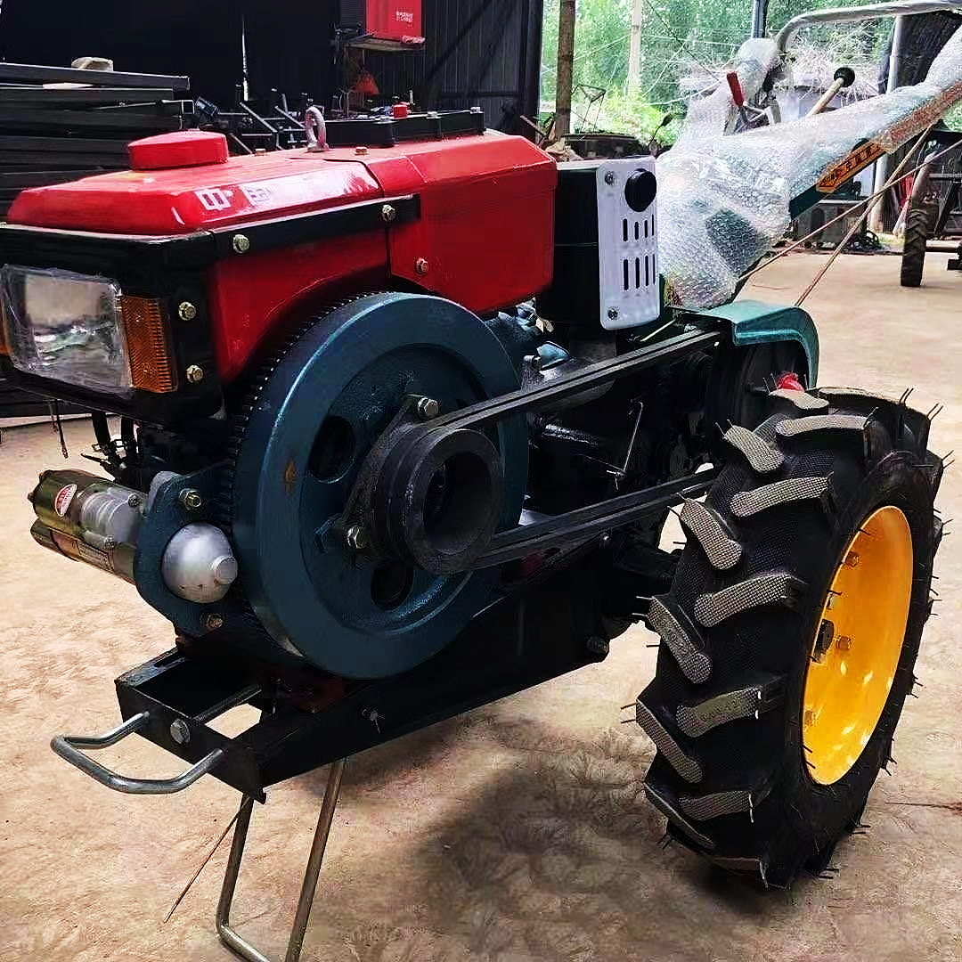 8hp12hp 15hp 18hp 20hp 22hp Farm Mini diesel Motocultor Power Tiller Two Wheel Mini Walking Hand Tractor Prices for Sale Product