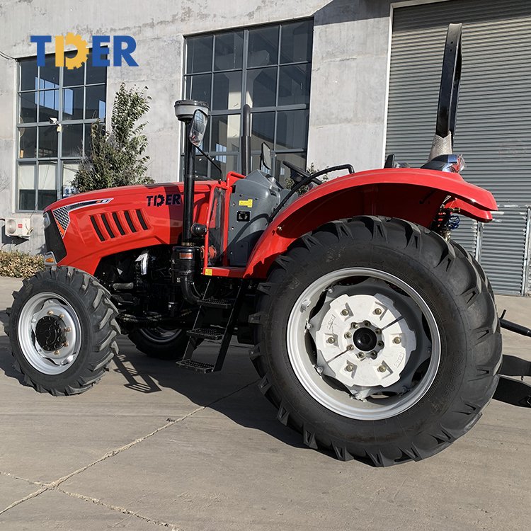 2025 TDER 4wd Farmer Tractors Compact Agriculture Tractor Small Farm 4x4 Mini Farming Tractors