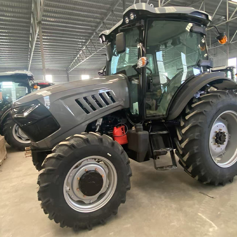 Agriculture 100 HP Four Wheel Tractor 1004 Agricultural Farm Tractor Machine With Front Loader