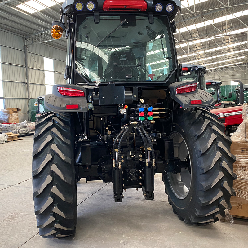 Agriculture 100 HP Four Wheel Tractor 1004 Agricultural Farm Tractor Machine With Front Loader