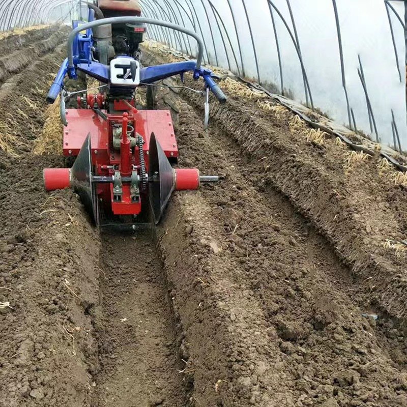 Hot Selling Walking Tractor with Rotary Tiller 2 Wheels Mini Hand Tractor