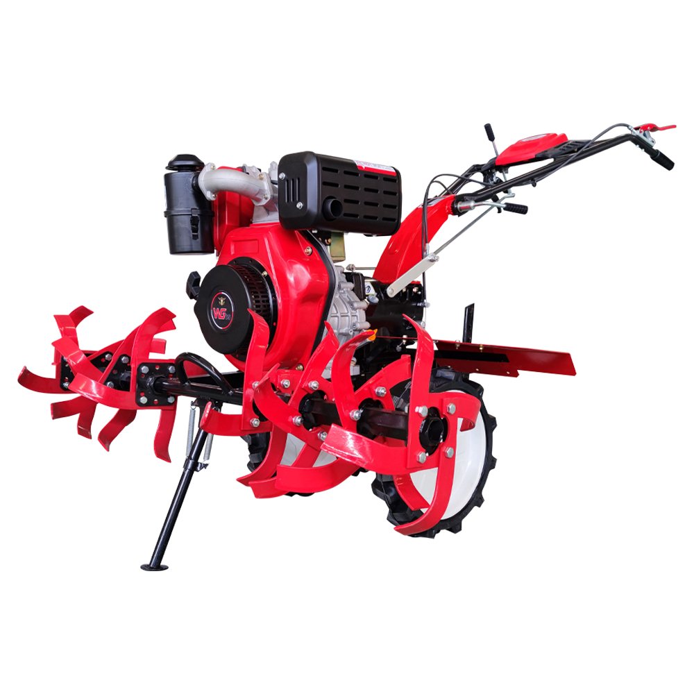 Diesel Kama Engine 186FA 178F Power Tiller Mini Weeder Tube Big Tyre Gear Transmission