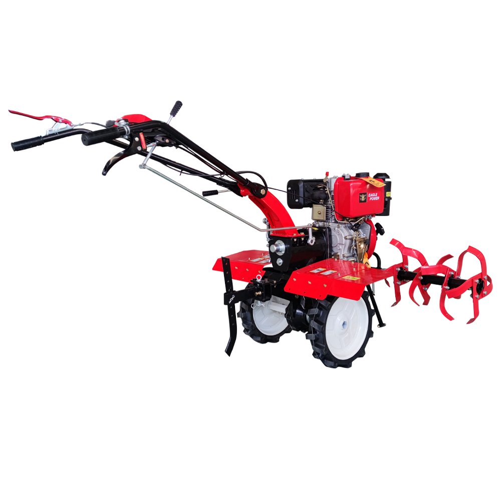 Diesel Kama Engine 186FA 178F Power Tiller Mini Weeder Tube Big Tyre Gear Transmission