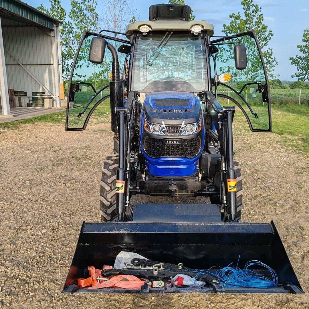 China 4x4 Agricultural Tractors Used 604 704 Farm Equipment for Small Farm