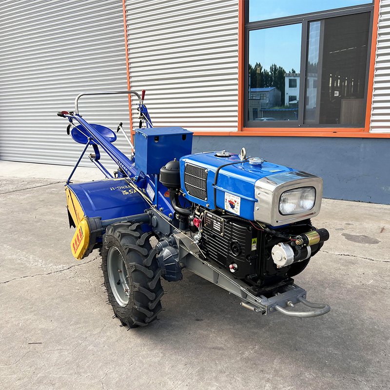 Agricultural Multipurpose Power Tiller Mini Two Wheel Tractors Hand Walking Tractor for Sale