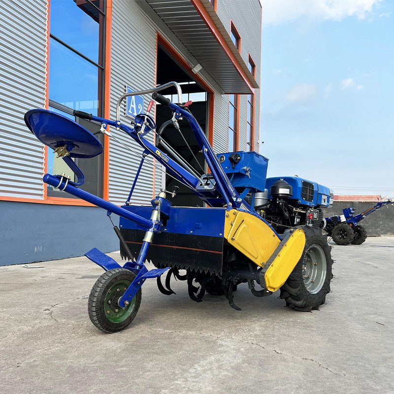 Agricultural Multipurpose Power Tiller Mini Two Wheel Tractors Hand Walking Tractor for Sale