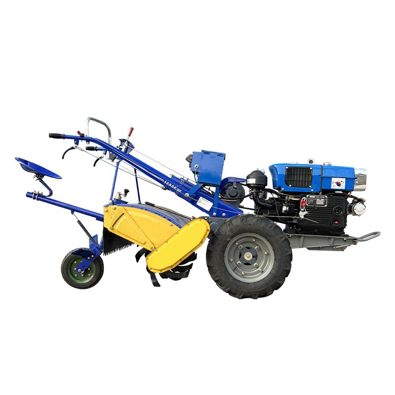 Agricultural Multipurpose Power Tiller Mini Two Wheel Tractors Hand Walking Tractor for Sale