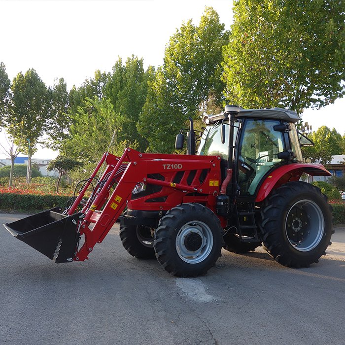 Chalion High Quality 90HP 100HP 110HP 120HP 4WD Farm Tractor 4X4 Tractor With Loader and Backhoe for Agriculture for Sale