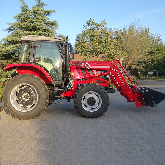 Chalion High Quality 90HP 100HP 110HP 120HP 4WD Farm Tractor 4X4 Tractor With Loader and Backhoe for Agriculture for Sale