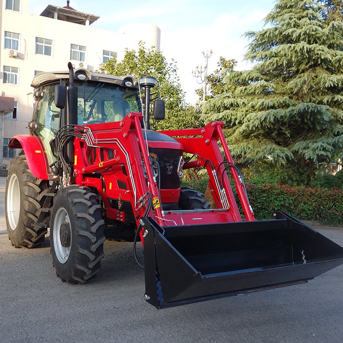 Chalion High Quality 90HP 100HP 110HP 120HP 4WD Farm Tractor 4X4 Tractor With Loader and Backhoe for Agriculture for Sale