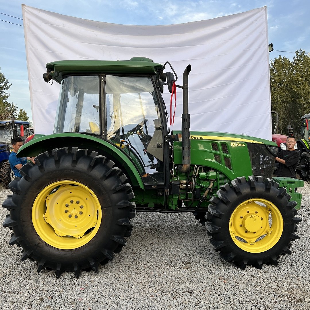 High Quality and Bottom Price Used 95HP 4WD JOHN.DEERE Tractors 5e954 Agricultural Machinery