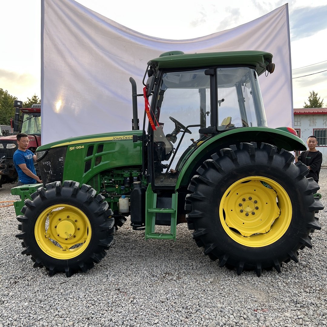 High Quality and Bottom Price Used 95HP 4WD JOHN.DEERE Tractors 5e954 Agricultural Machinery