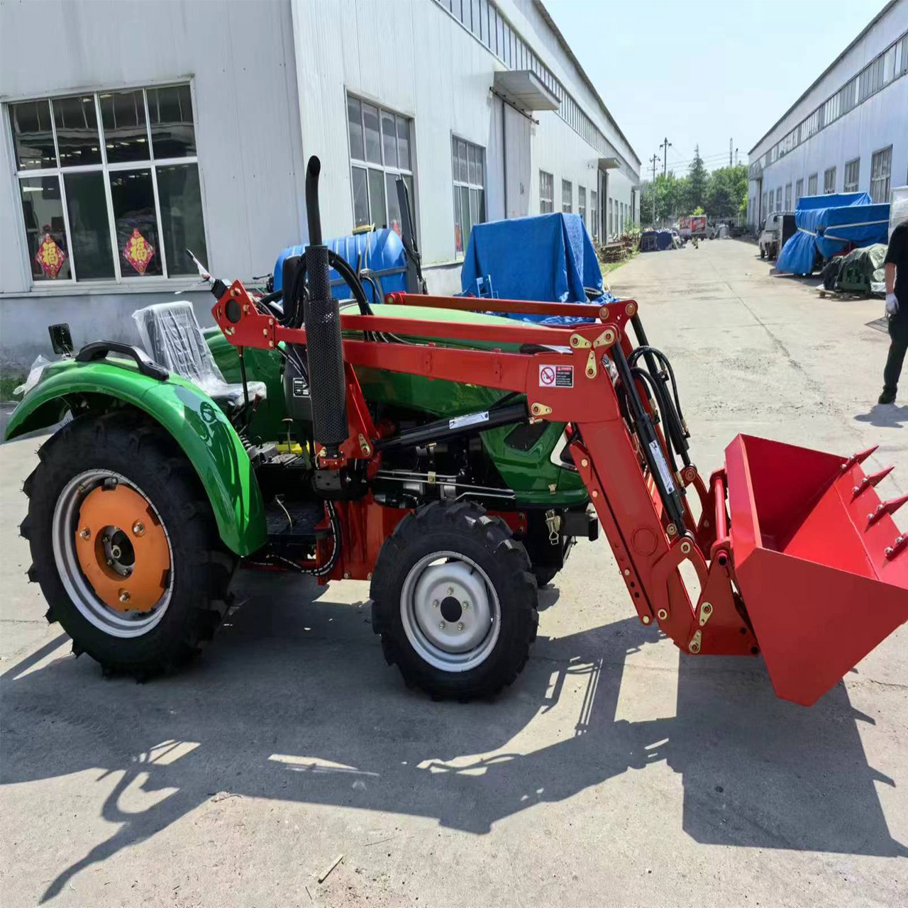 Fast Delivery 12HP-100HP Hot Selling Mini Tractor with diesel Engine Loader 4wheel Drive Farm Used Tractor