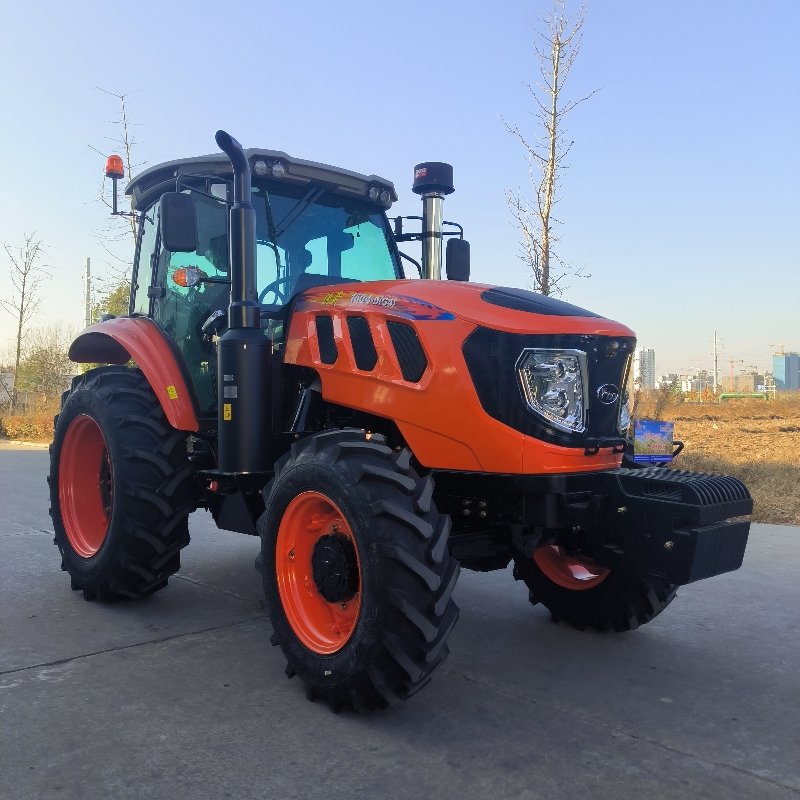 Buy New 160HP 4WD Agricultural Diesel Tractor Red Tractors Accessories Farmer Tractor YTO Engine