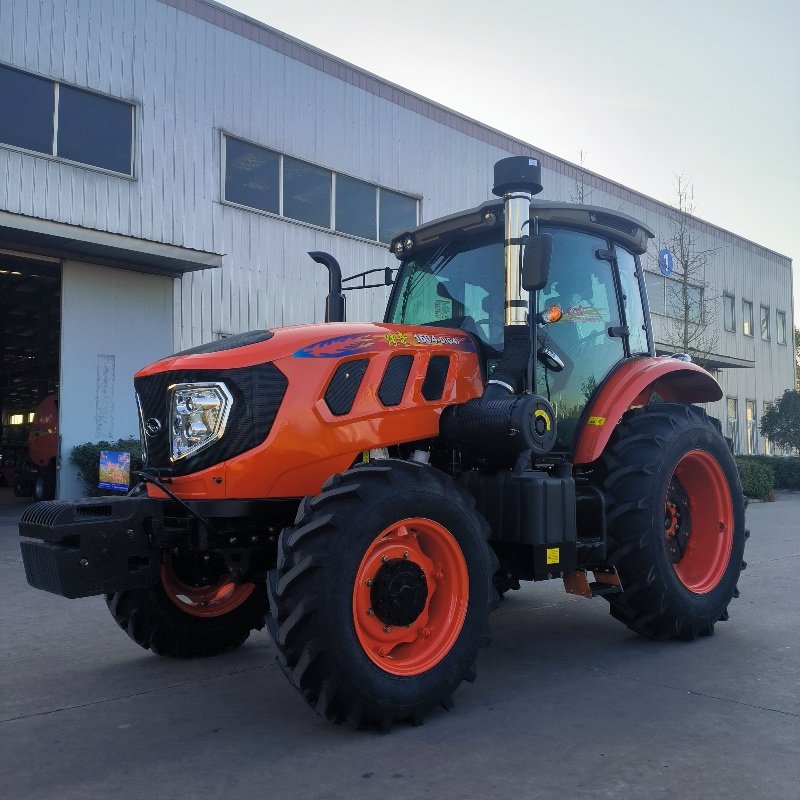 Buy New 160HP 4WD Agricultural Diesel Tractor Red Tractors Accessories Farmer Tractor YTO Engine