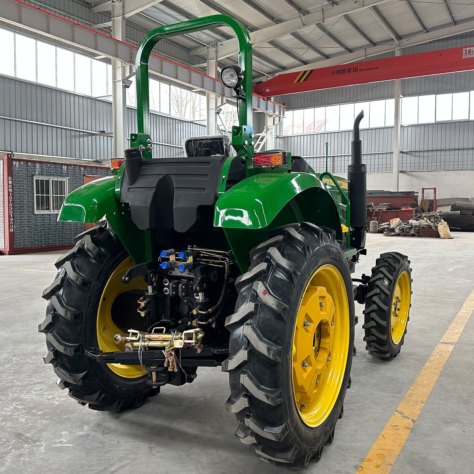 Chinese Tractors Manufacturer Micro Agricultural Tractores 50HP 60HP 90HP 4WD Multifunction Mini Tractor