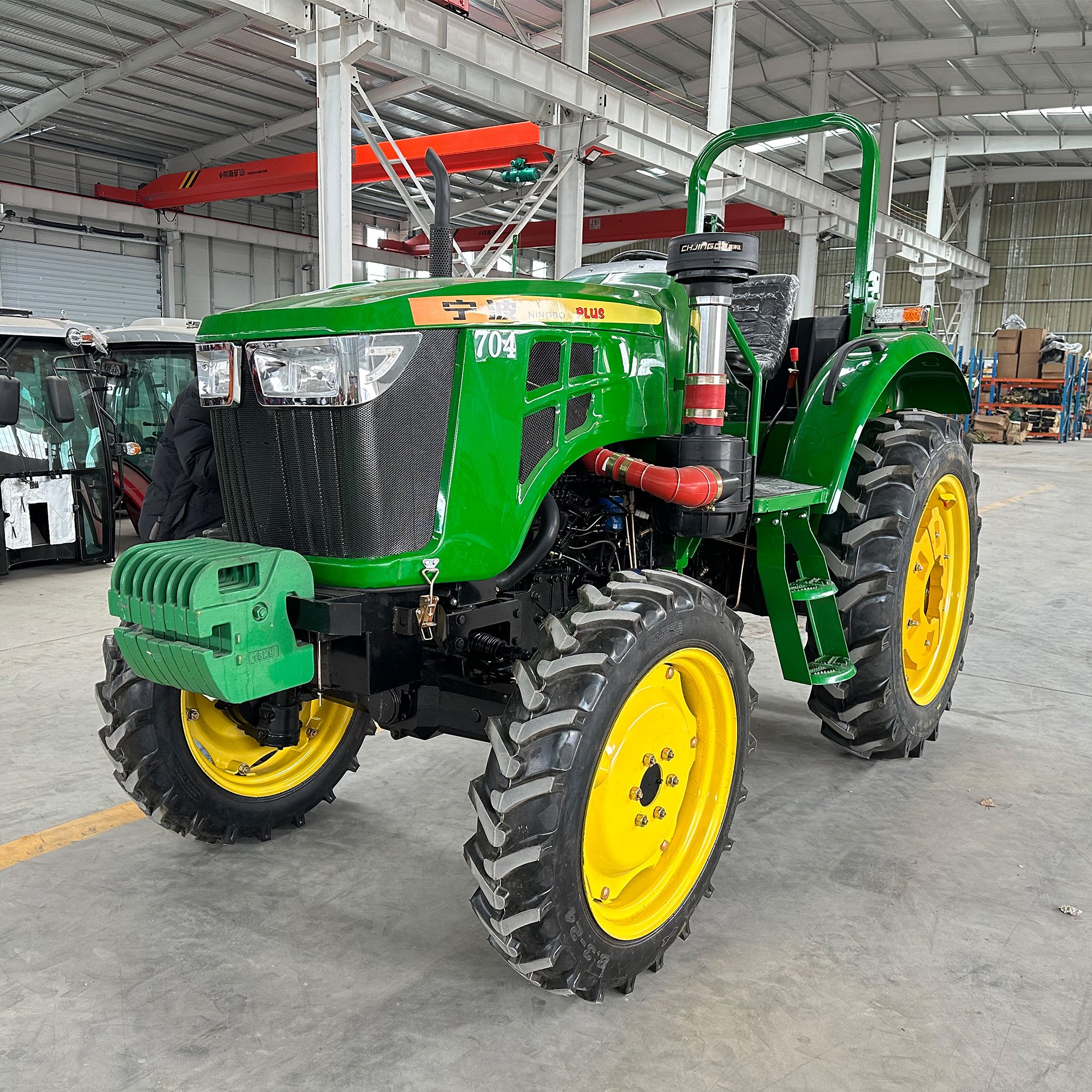 Chinese Tractors Manufacturer Micro Agricultural Tractores 50HP 60HP 90HP 4WD Multifunction Mini Tractor