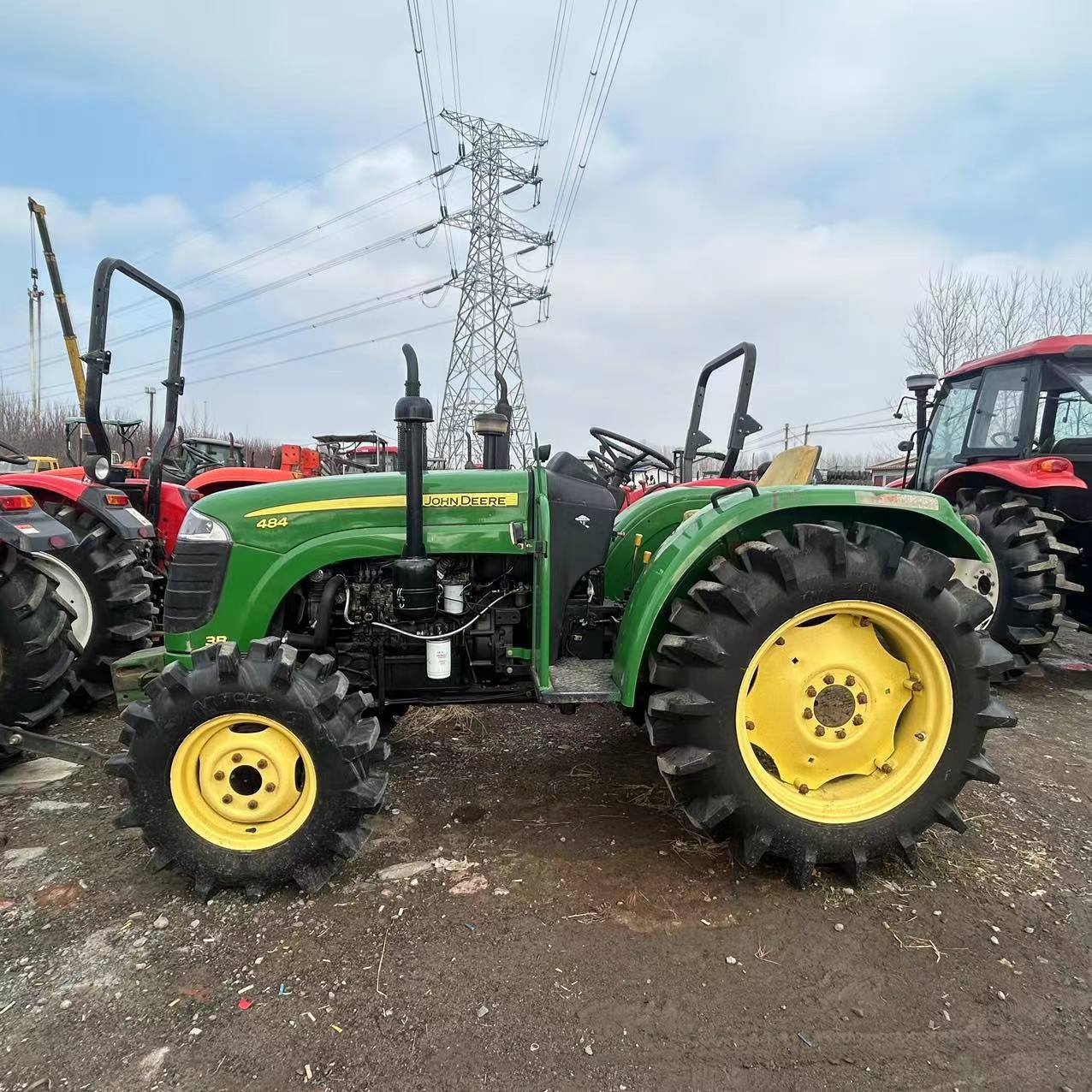 Cheap Price JOHNN DEERE 4wd 48hp Mini Farm Used Tractors STRONG Second Hand Tractors for Sale