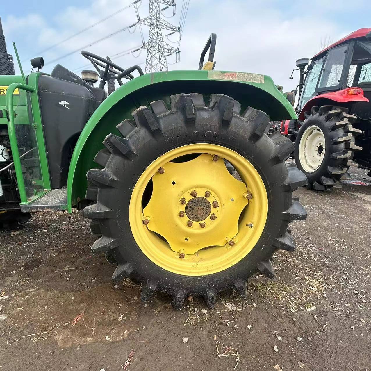 Cheap Price JOHNN DEERE 4wd 48hp Mini Farm Used Tractors STRONG Second Hand Tractors for Sale