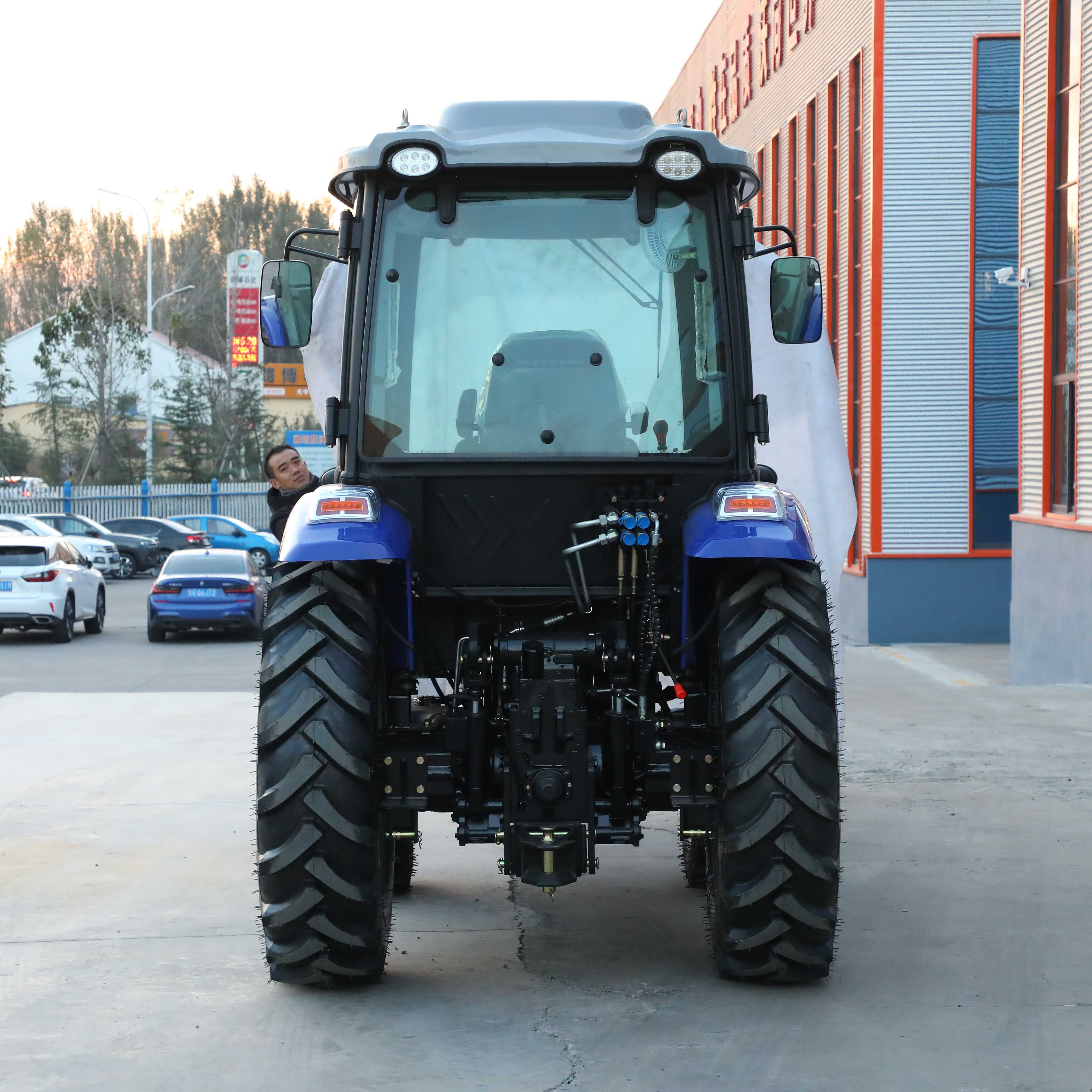 70HP 80HP Agricultural Farm Small Mini Tractor 90hp 4WD Tractors Mini 4x4 Massey Ferguson Tractors