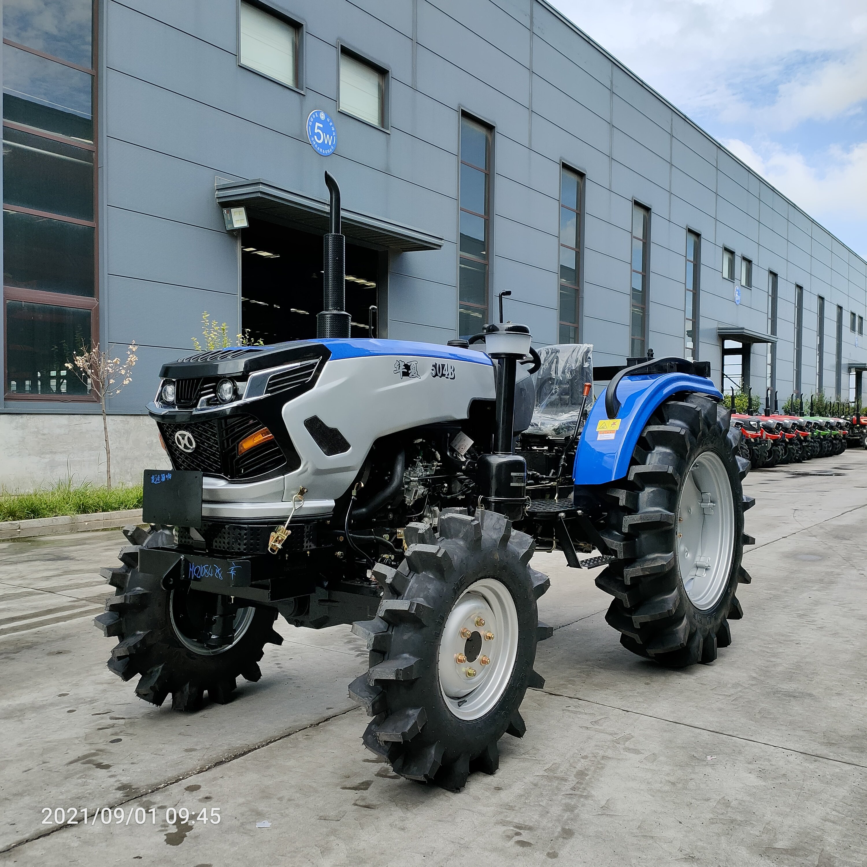 4x4 50hp NB Chassis Tractors for Agriculture Traktor Mini Trator