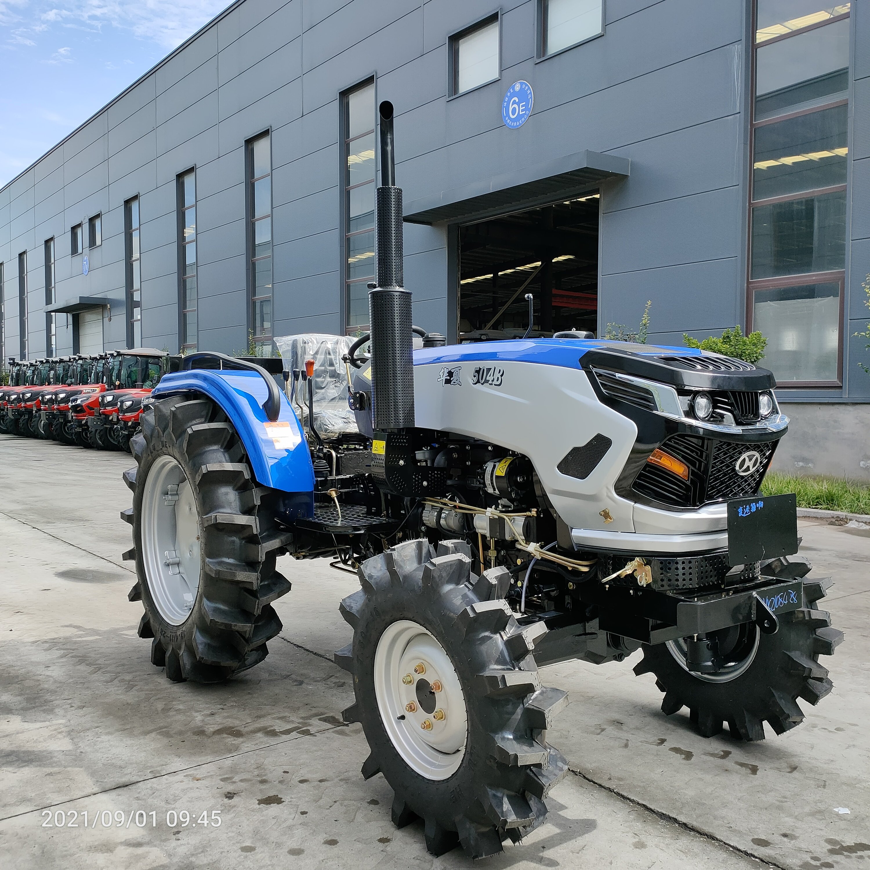 4x4 50hp NB Chassis Tractors for Agriculture Traktor Mini Trator