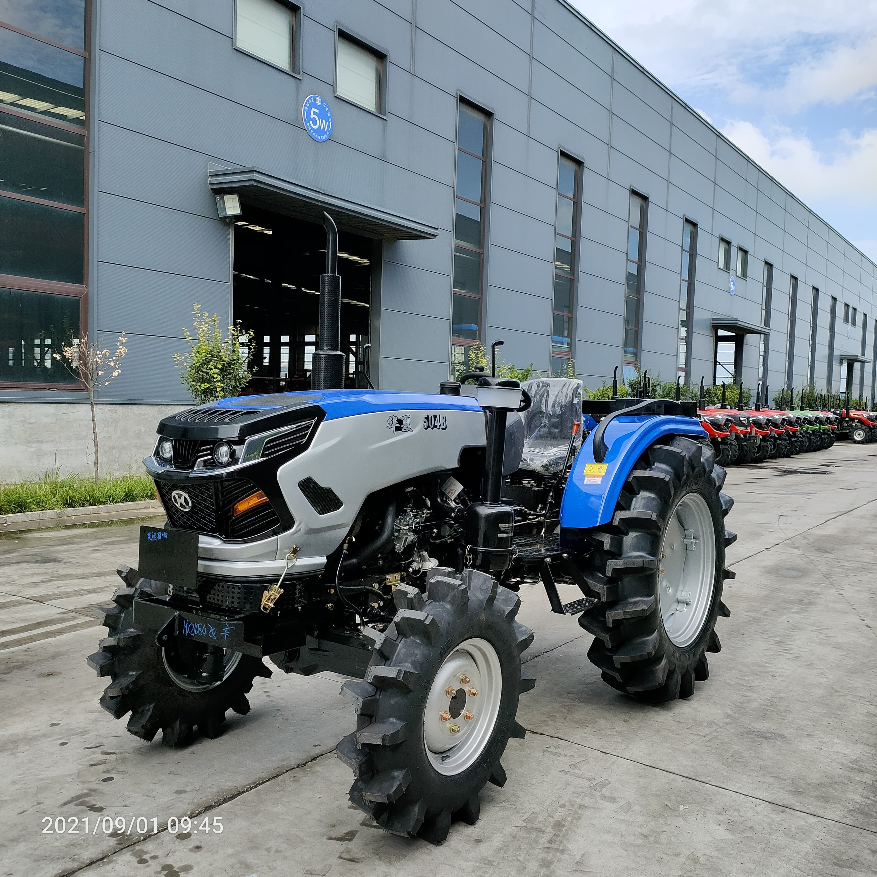 4x4 50hp NB Chassis Tractors for Agriculture Traktor Mini Trator