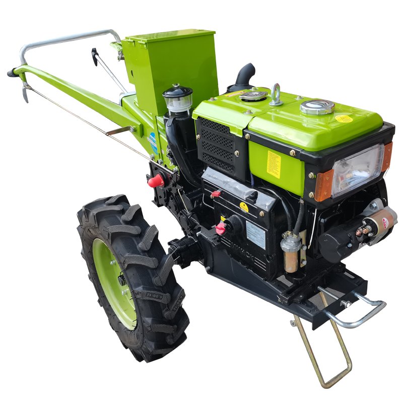 Falath Hand Held Prices 20HP Machine Two Wheel Drive Power Tiller Behind diesel Engine Agriculture Walking Tractor
