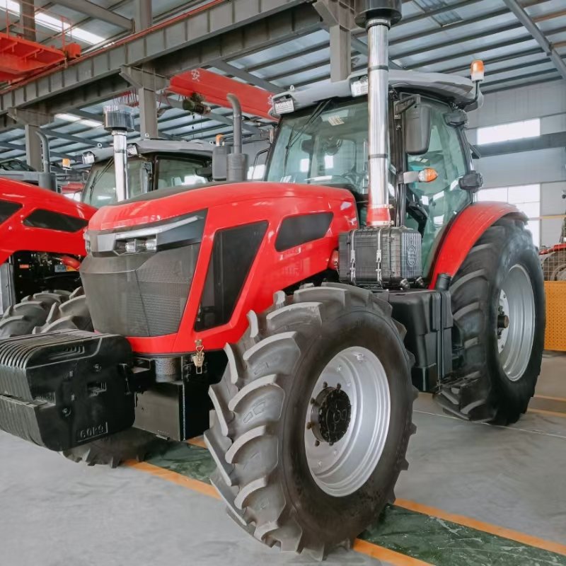 Tractor Agricultural Machinery With Front End Bucket 4wd 90hp 100hp Diesel Engine Multifunctional Farm Tractor Engine