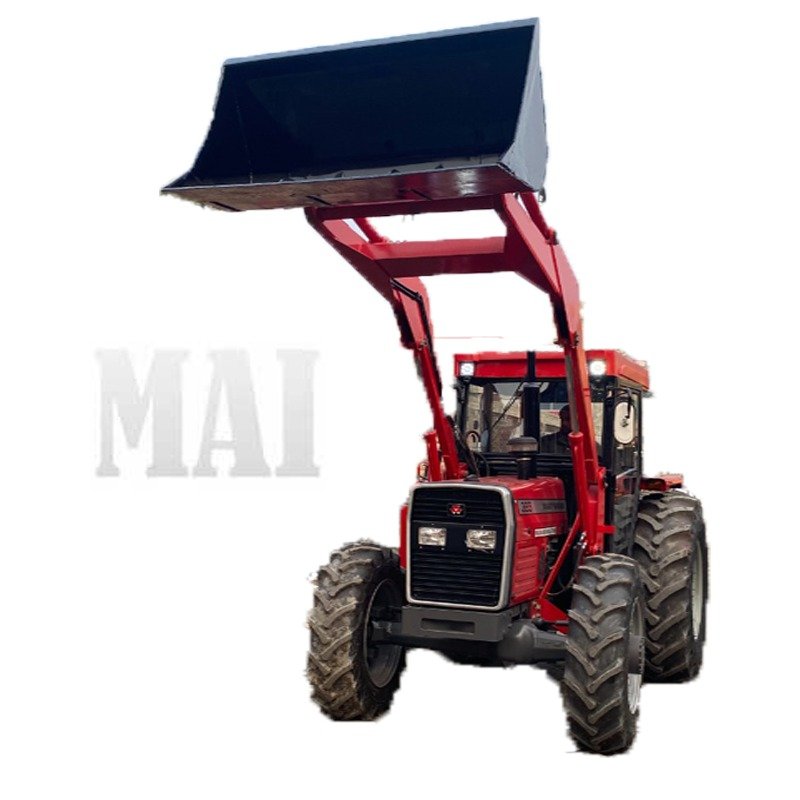 4*4 Farm Tractor 2*4 Tractor with Front End Loader and Back Hoe Agriculture Machinery & Equipment
