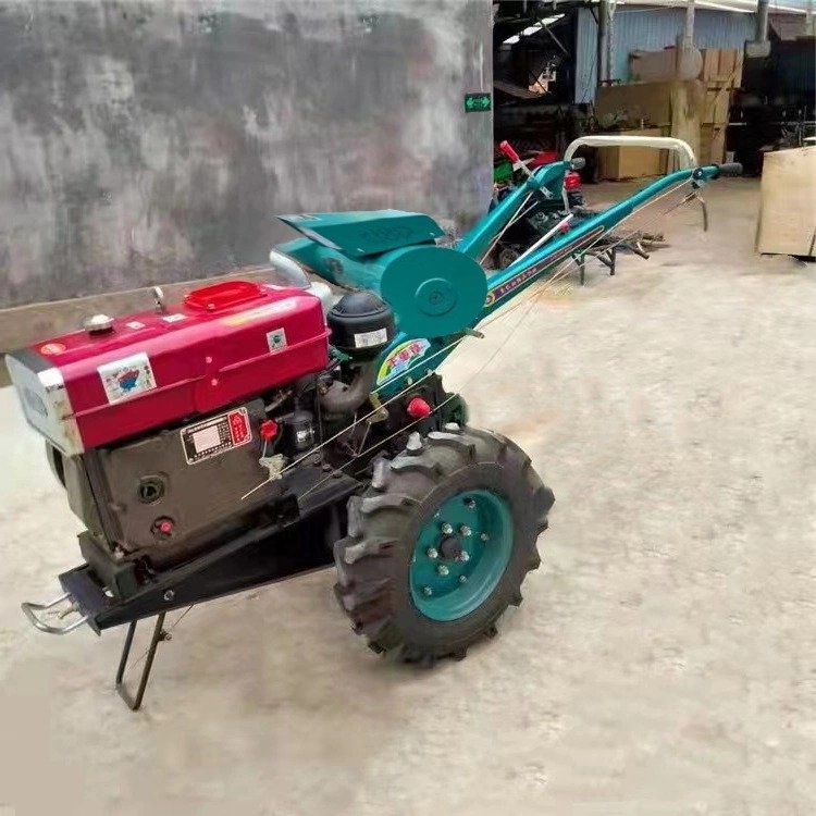 Hot Sale 2WD Mini Agricultural Equipment Featuring Core Engine and Gearbox Components Walking Tractor New Plow for Sale