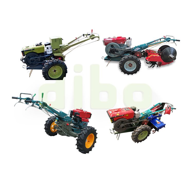Farming Equipment Agricultural Walking Collect the Manure Long Handle Kubota Rk125 Walk Behind Walk-behind Tractor Box