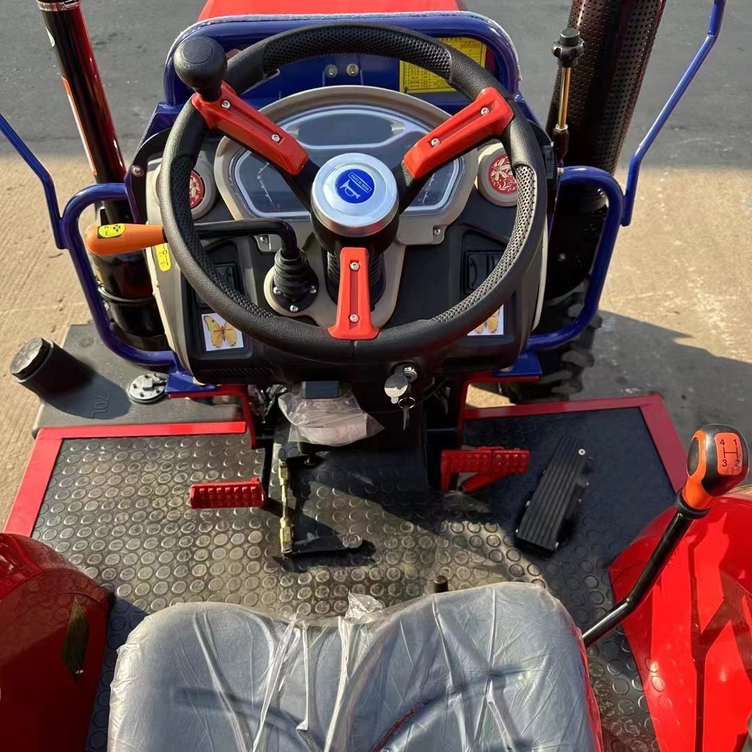 Multifunctional 4WD 1 Cylinder Diesel Engine 4 Wheel Tractor Engines for Agricultural Tractors Machinery Farm Use for Sale 50HP