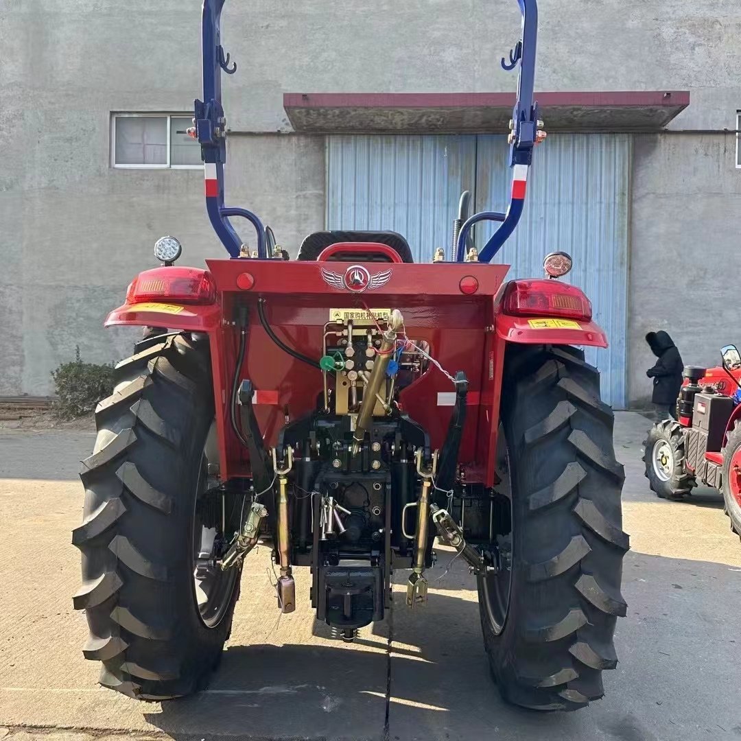 Multifunctional 4WD 1 Cylinder Diesel Engine 4 Wheel Tractor Engines for Agricultural Tractors Machinery Farm Use for Sale 50HP